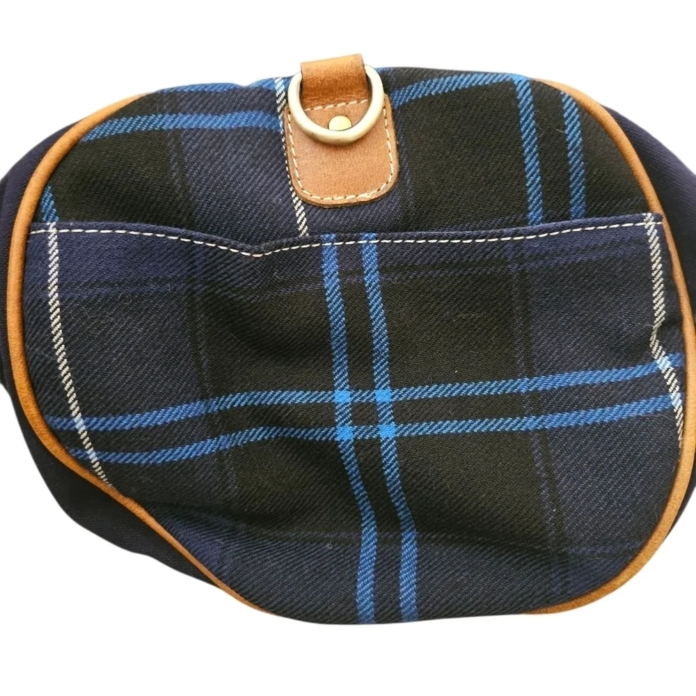 FH Wadsworth Canvas & Leather Strap Duffel Bag - NEW